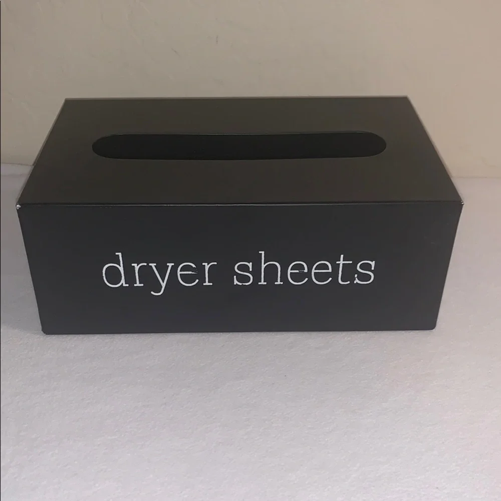 AULD HOME SUPER CUTE METAL DRYER SHEET COVER